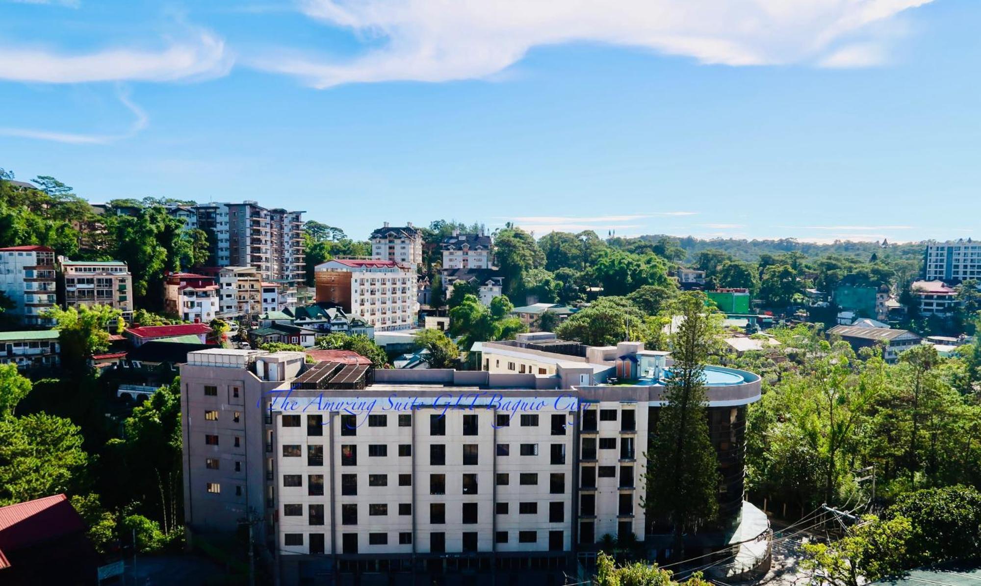 The Amyzing Suite-2Br Condotel Goshen Land Towers, Central Baguio バギオ エクステリア 写真