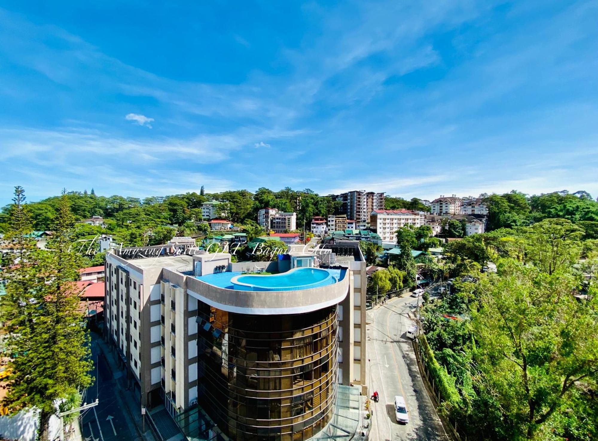 The Amyzing Suite-2Br Condotel Goshen Land Towers, Central Baguio バギオ エクステリア 写真